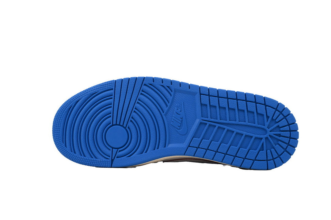 Fragment Design x Travis Scott x Air Jordan 1 Retro Low Basketball Shoes