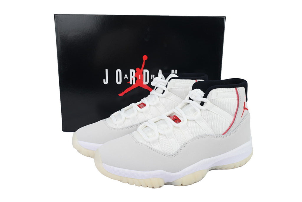 Air Jordan 11 Retro "Platinum Tint" Basketball Sneakers Size US 7-US 12