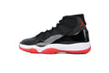 High-Top Air Jordan 11 Retro "Bred" Basketball Sneakers Black Red Size US 7-US 12