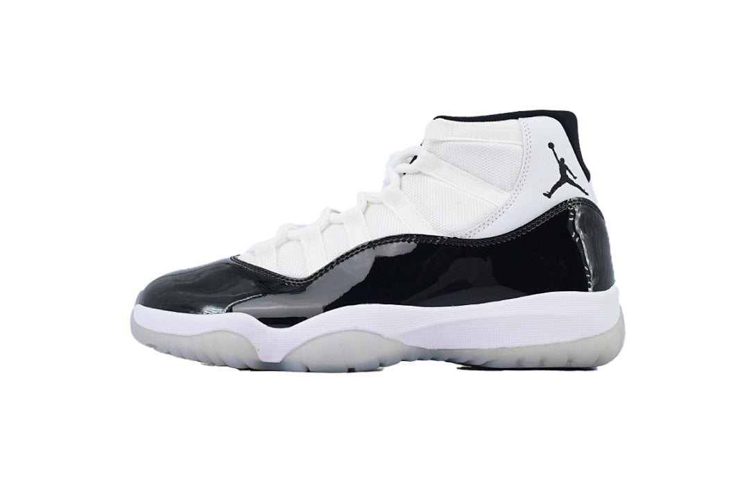 Air Jordan 11 Retro 'Concord' Basketball Sneakers White Black Size US 4-US 12