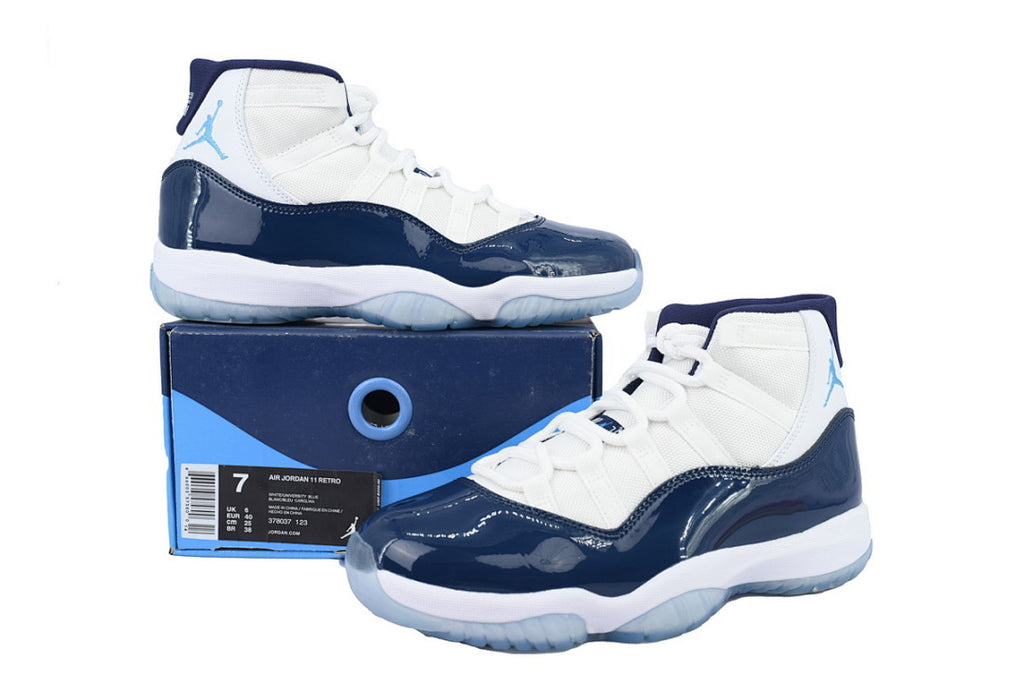 Air Jordan 11 Retro Win Like 82 Basketball Sneakers Size US 7-US 12
