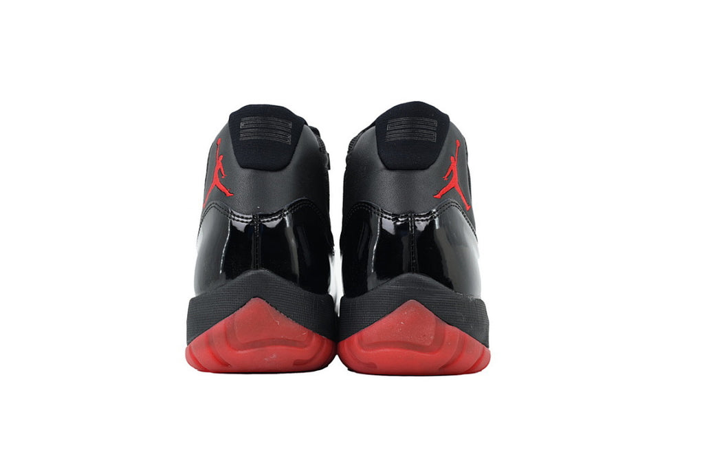 Air Jordan 11 Retro Basketball Shoes Black Red
