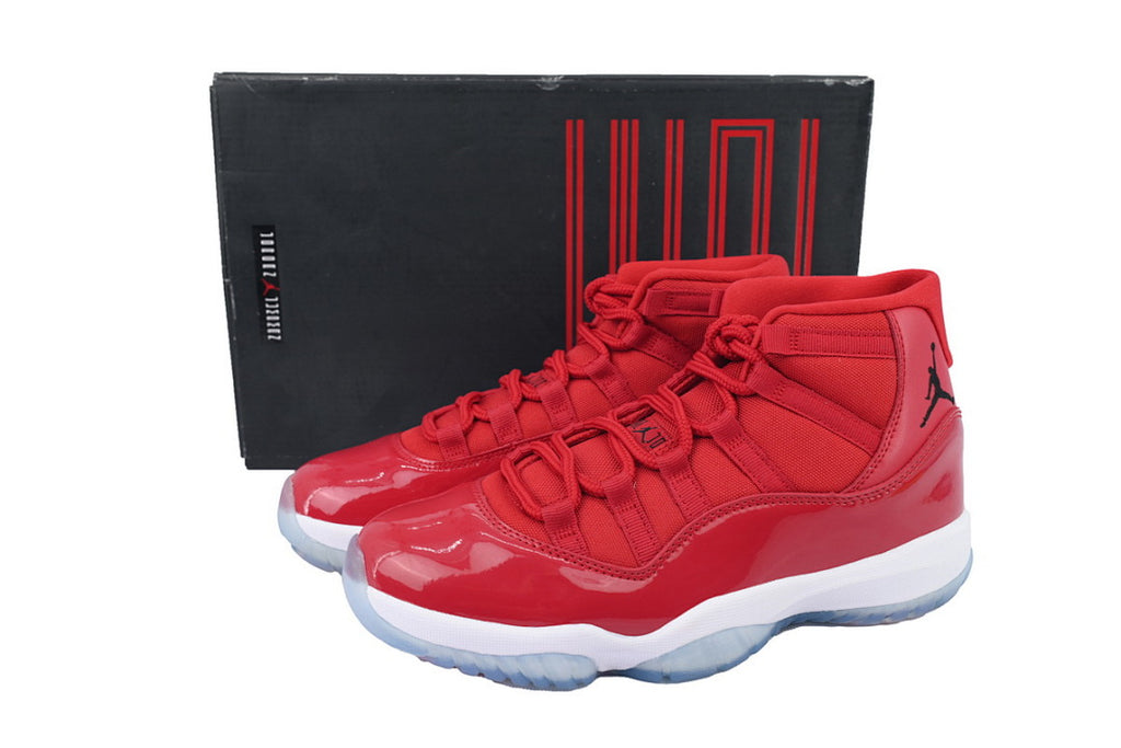 Air Jordan 11 Retro "Win Like 96" Sneakers Men Basketball Shoes Size US 7-US 12