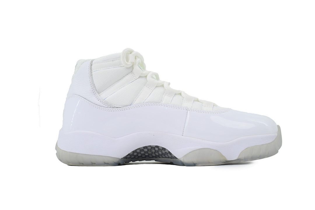Air Jordan 11 Retro Silver Anniversary Basketball Sneakers