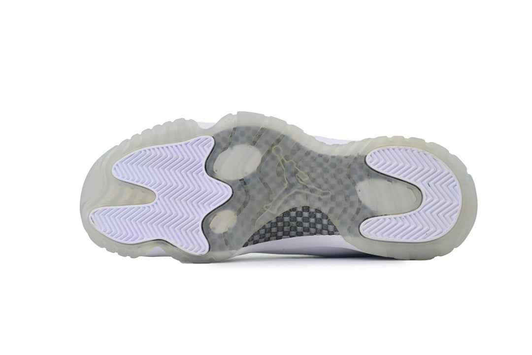 Air Jordan 11 Retro Silver Anniversary Basketball Sneakers