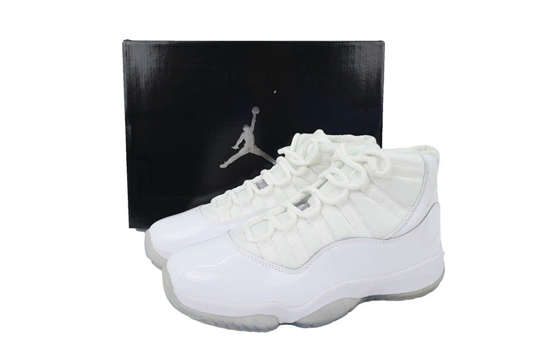 Air Jordan 11 Retro Silver Anniversary Basketball Sneakers