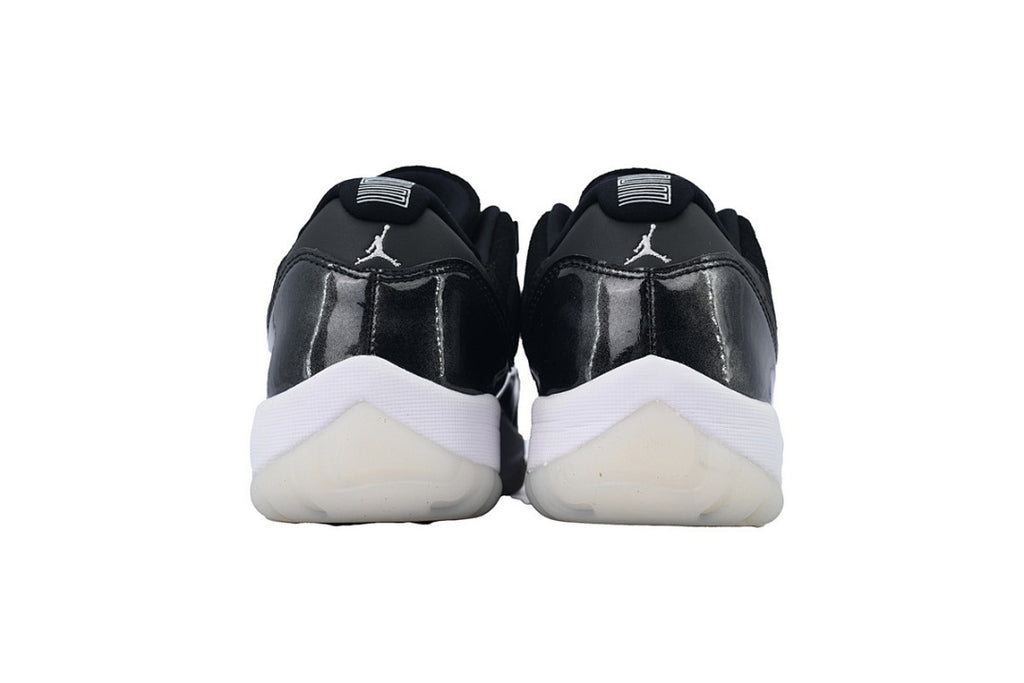 Air Jordan 11 Retro Low 'Barons' Basketball Sneakers Black White