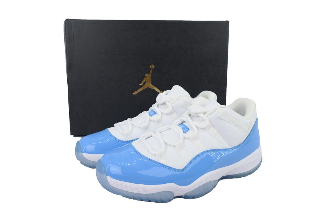 Air Jordan 11 Retro Low Basketball Sneakers White Blue Size US7-US12
