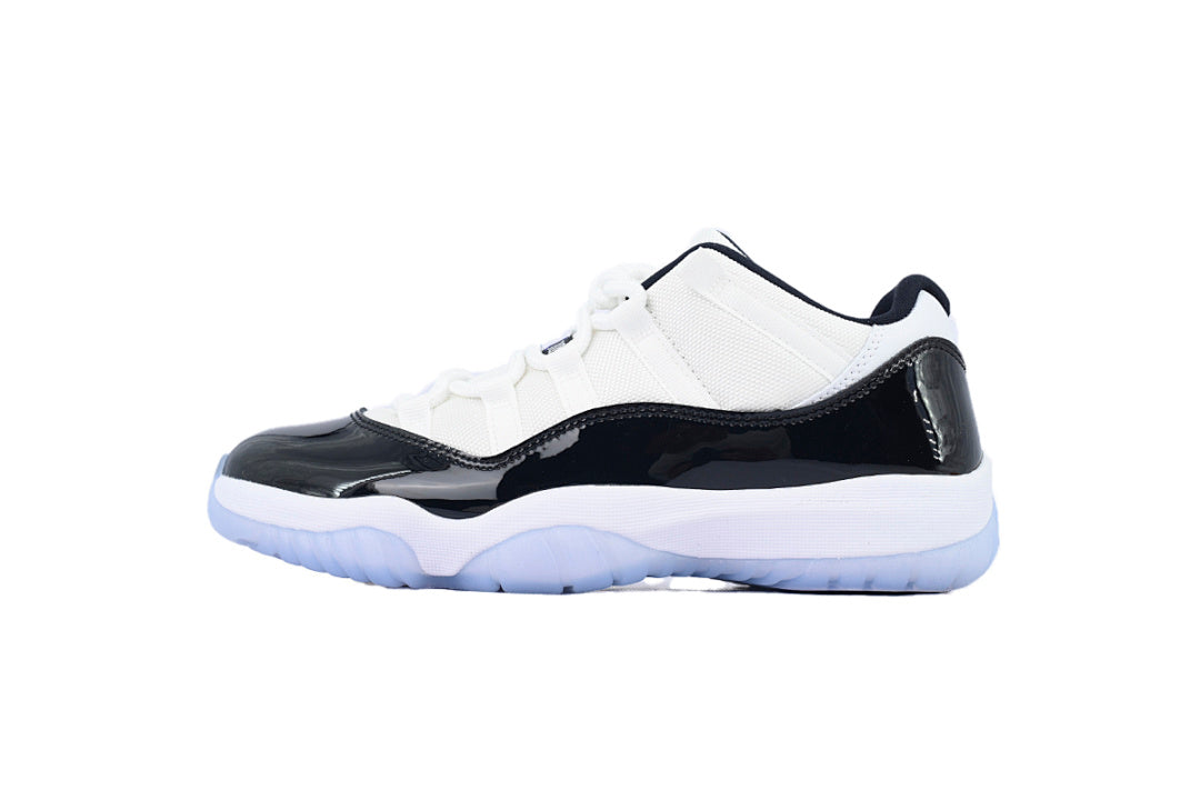 Air Jordan 11 Retro Low Basketball Sneakers Black White