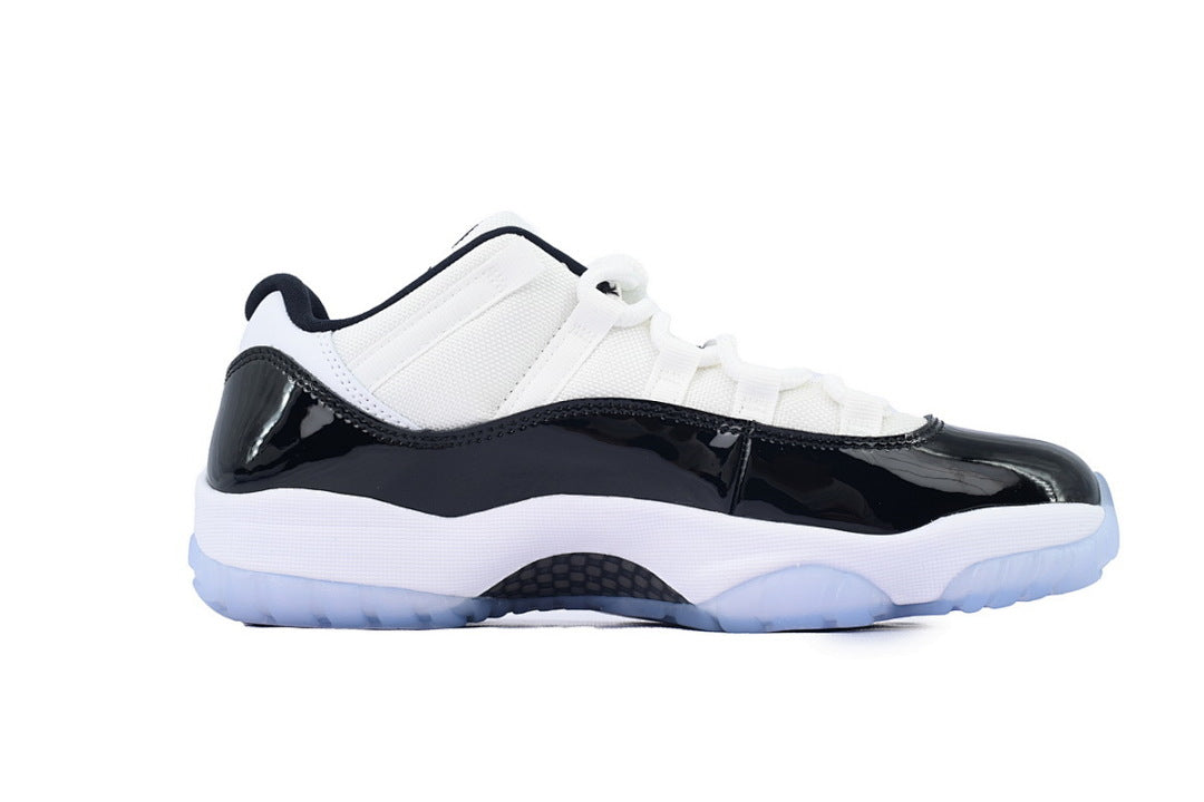 Air Jordan 11 Retro Low Basketball Sneakers Black White
