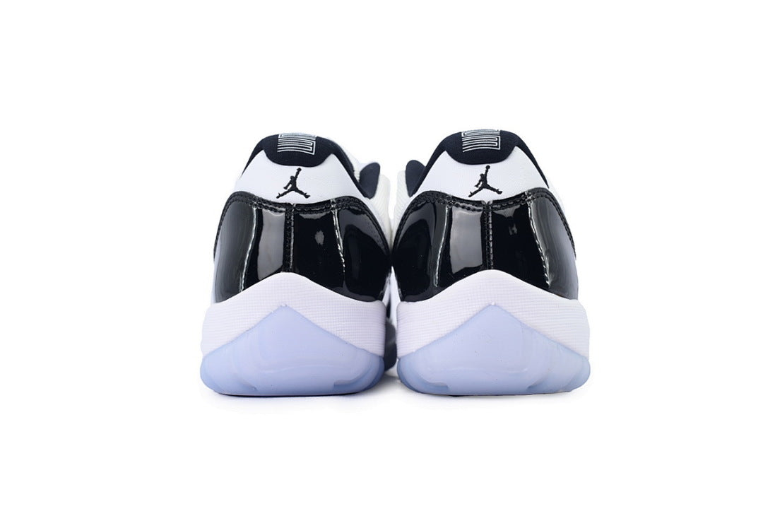 Air Jordan 11 Retro Low Basketball Sneakers Black White