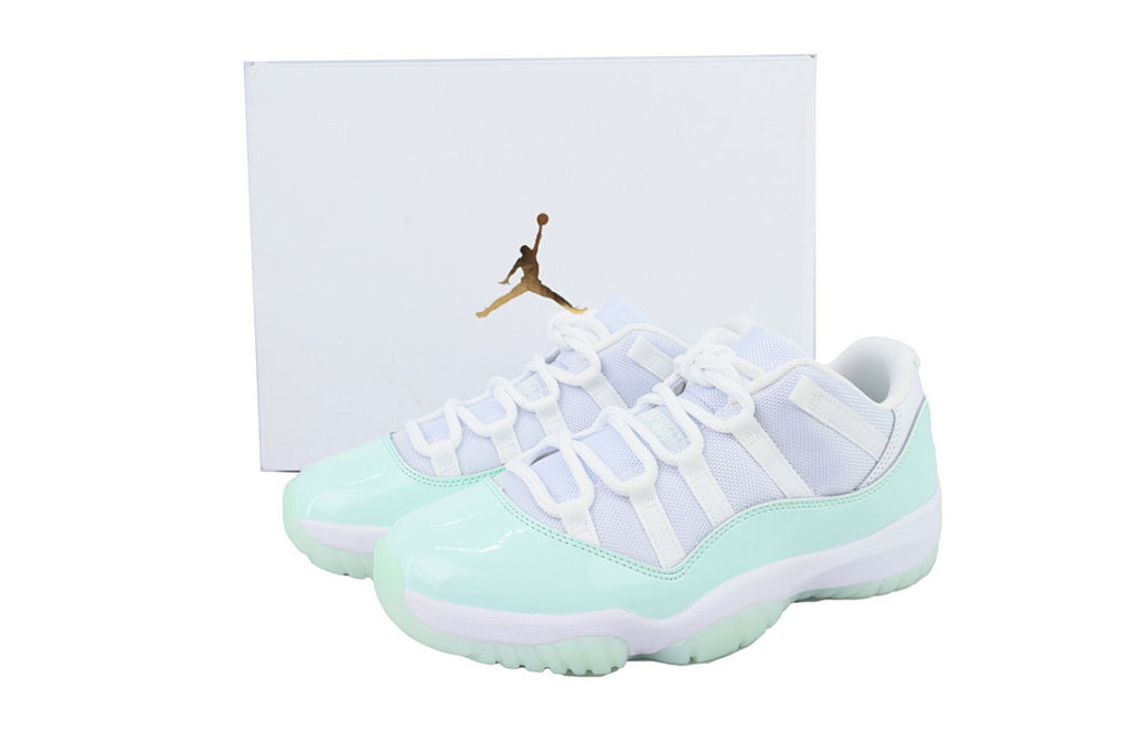 Air Jordan 11 Retro Low Basketball Shoes Mint Green Size US 4- Size US12
