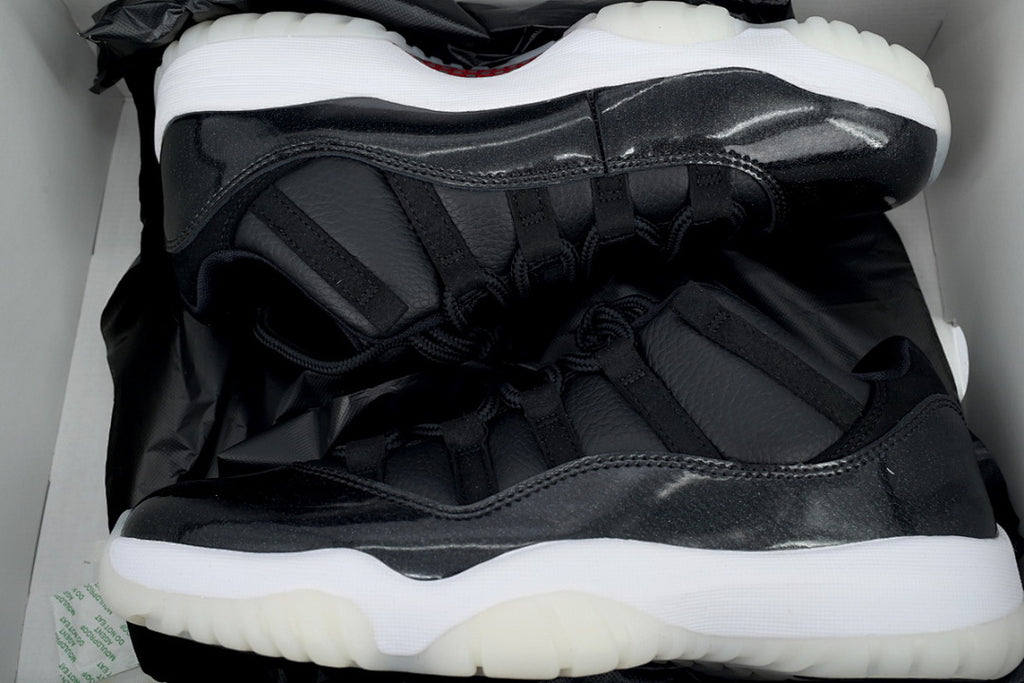 Air Jordan 11 Retro Low Basketball Sneakers Black White