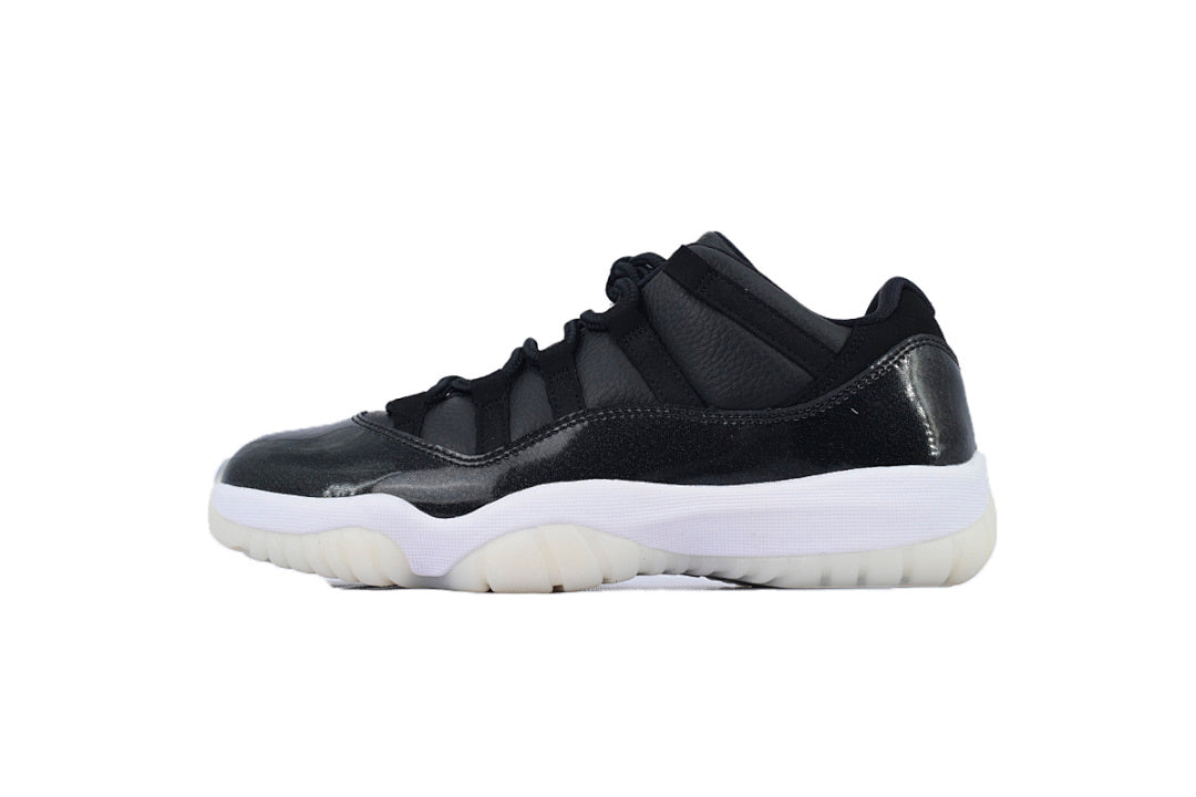 Air Jordan 11 Retro Low Basketball Sneakers Black White
