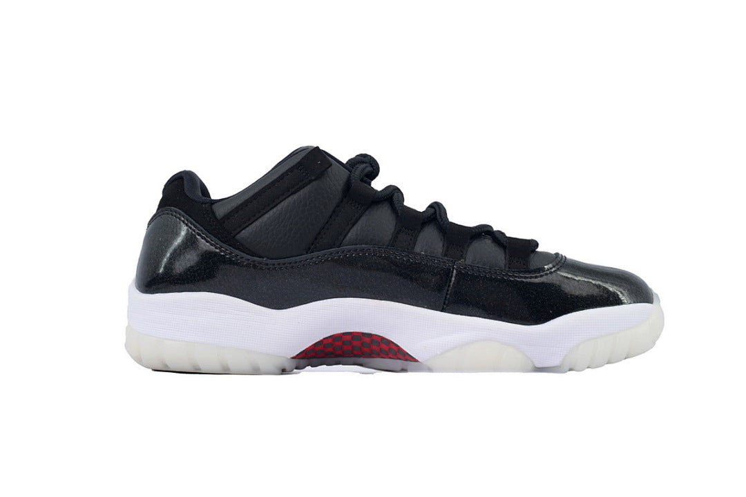 Air Jordan 11 Retro Low Basketball Sneakers Black White