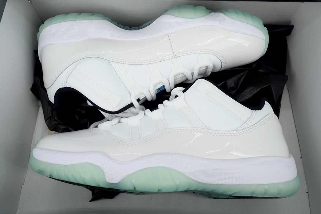 Air Jordan 11 Retro Low Legend Blue Basketball Sneakers White