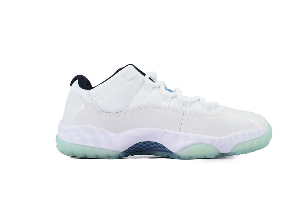 Air Jordan 11 Retro Low Legend Blue Basketball Sneakers White