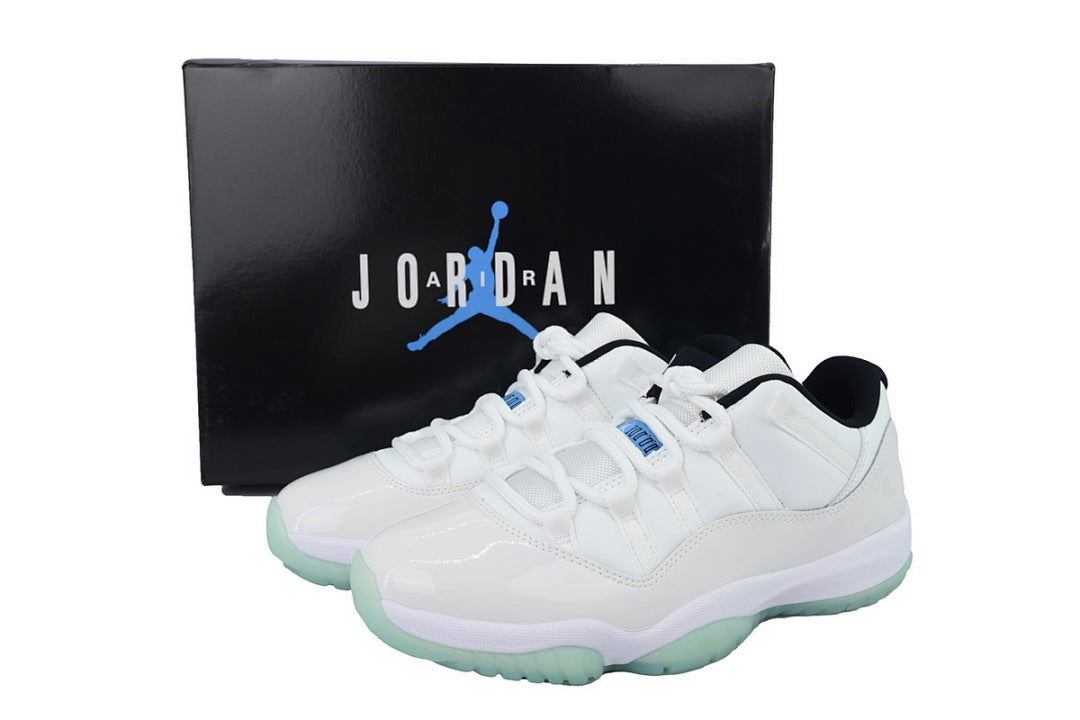 Air Jordan 11 Retro Low Legend Blue Basketball Sneakers White