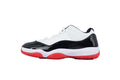 Air Jordan 11 Retro Low Concord Bred Basketball Sneakers White Black Red