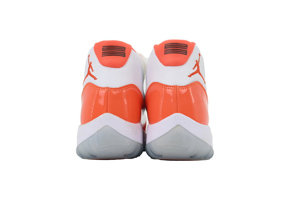 Air Jordan 11 Retro High-Top Men Basketball Shoes White Orange