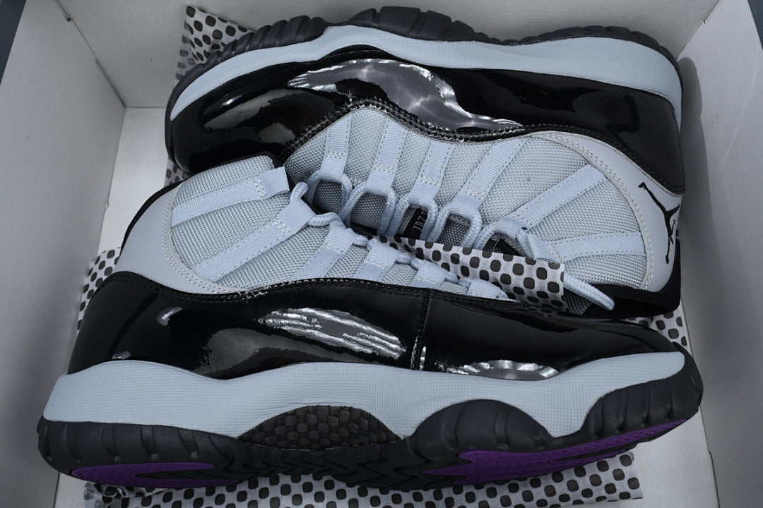 Air Jordan 11 Retro Grey Basketball Sneakers