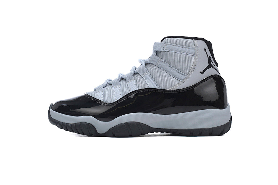 Air Jordan 11 Retro Grey Basketball Sneakers