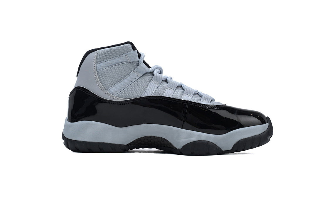 Air Jordan 11 Retro Grey Basketball Sneakers