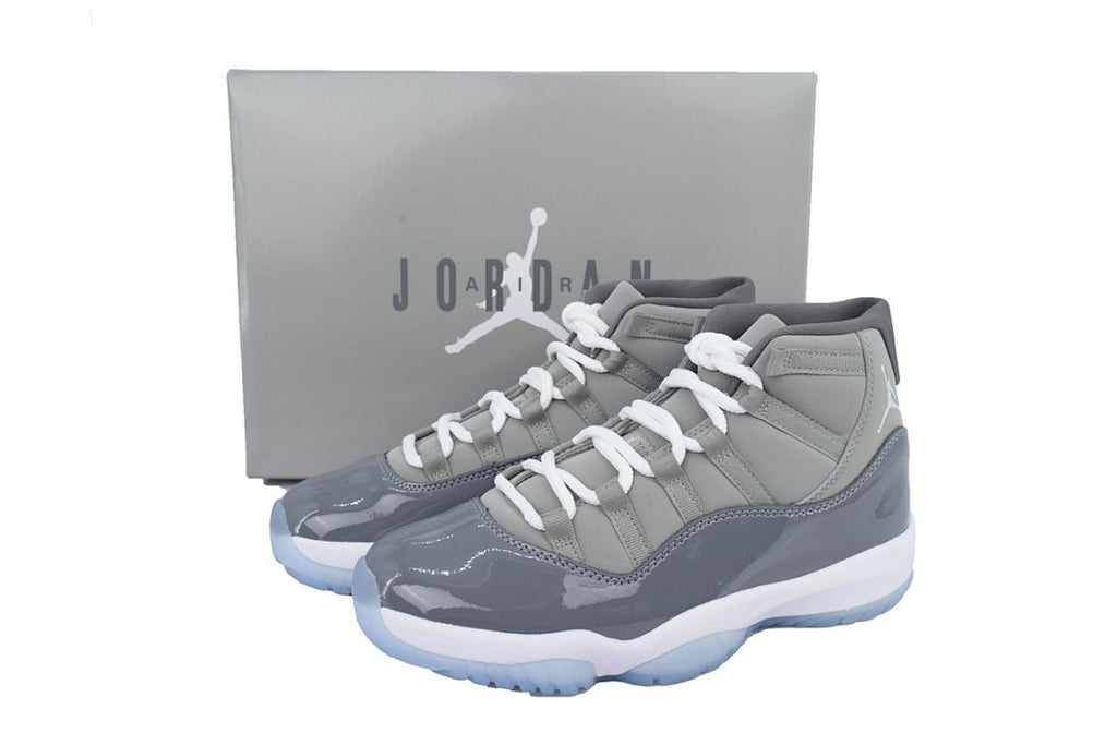 Air Jordan 11 Retro High-Top Casual Running Shoes Cool Grey Men Basketball Shoes Size US 4-US 12