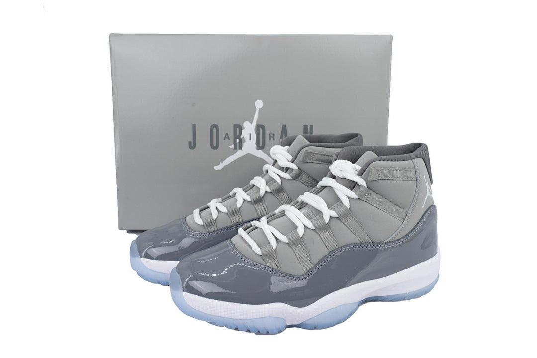 Air Jordan 11 Retro High-Top Casual Running Shoes Cool Grey Men Basketball Shoes Size US 4-US 12