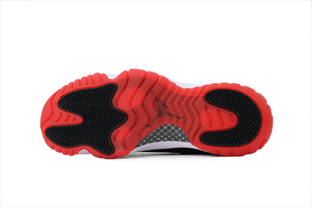 Air Jordan 11 Retro High-Top Casual Running Shoes White Black Red Men Basketball Shoes