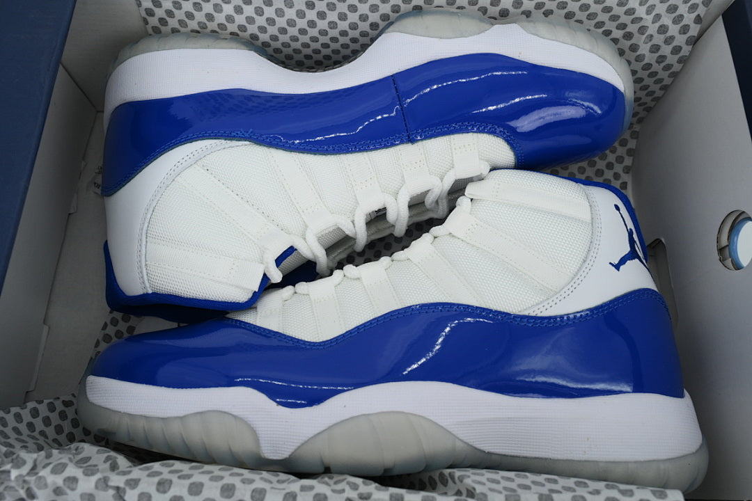 Air Jordan 11 Retro Royal Blue Basketball Sneakers