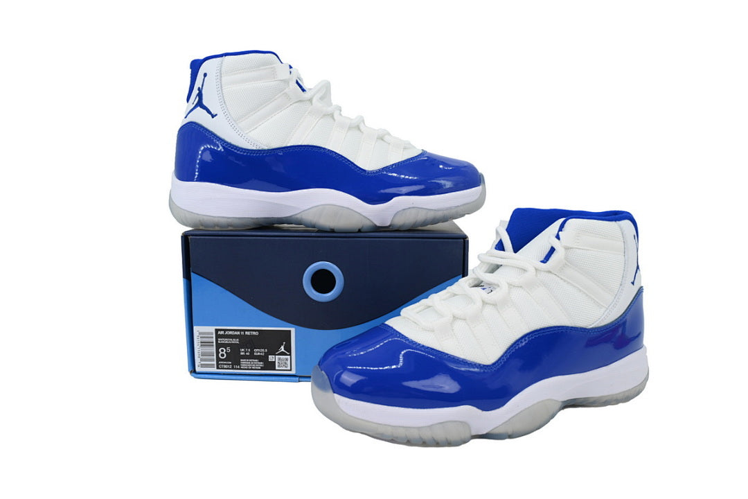 Air Jordan 11 Retro Royal Blue Basketball Sneakers
