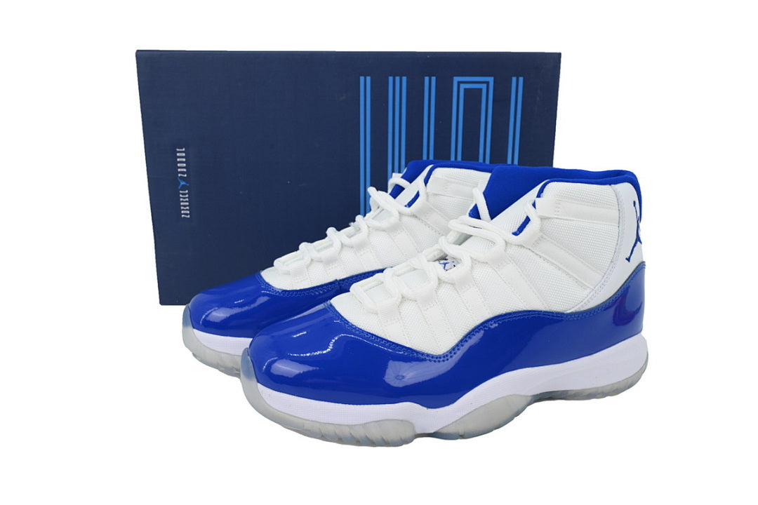 Air Jordan 11 Retro Royal Blue Basketball Sneakers