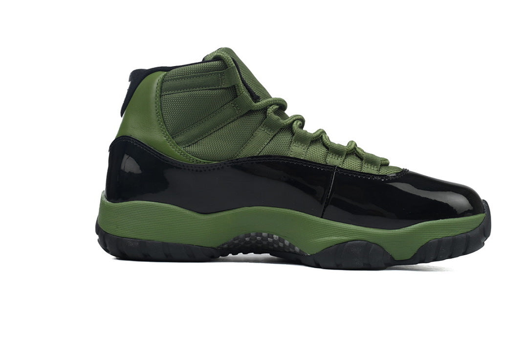 Air Jordan 11 Retro High-Top Men Basketball Shoes Dark Green