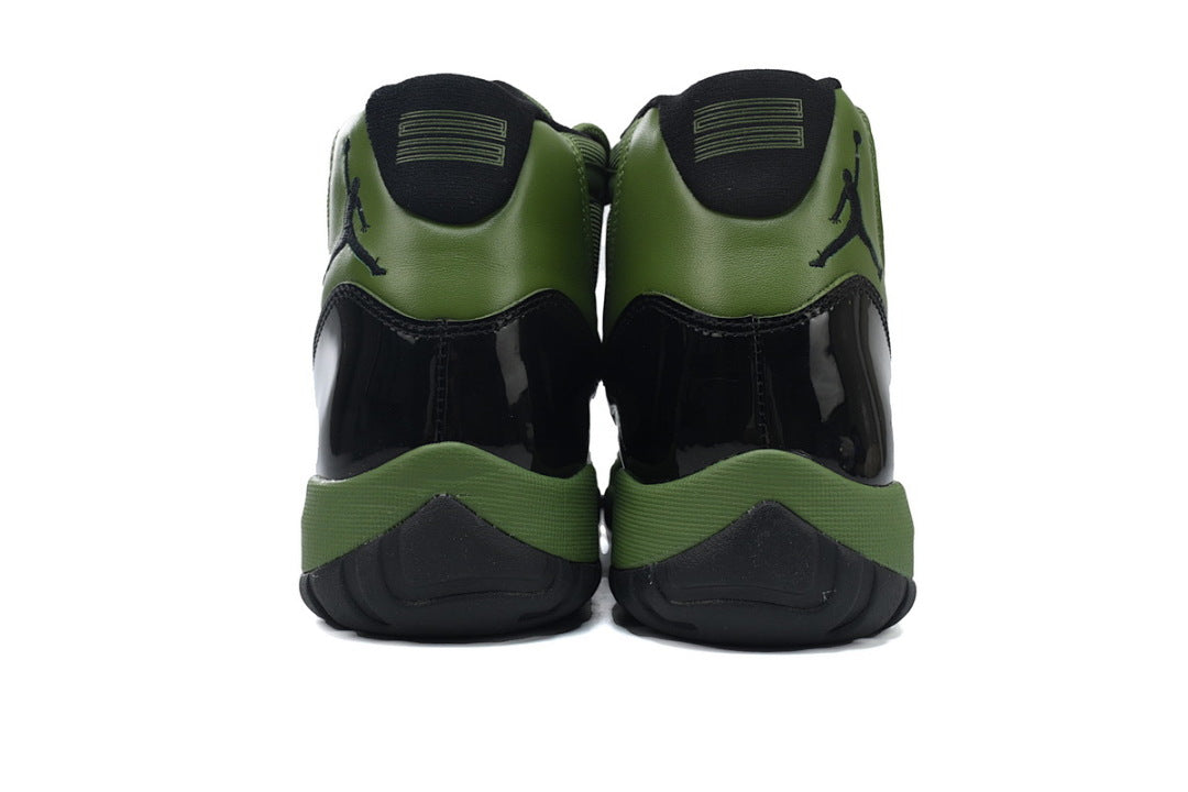 Air Jordan 11 Retro High-Top Men Basketball Shoes Dark Green