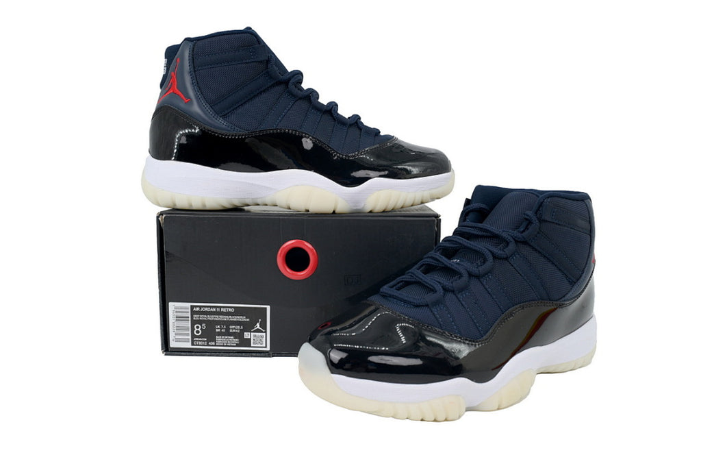 Air Jordan 11 Retro Deep Blue Basketball Shoes