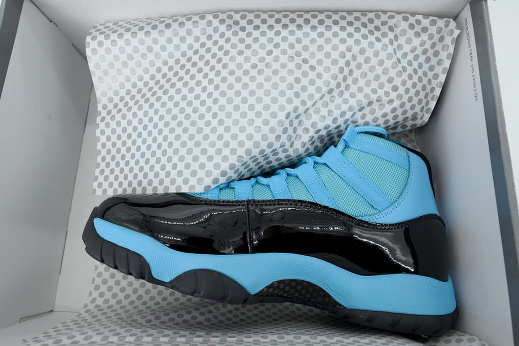 Air Jordan 11 Retro Water Moon Blue Basketball Shoes