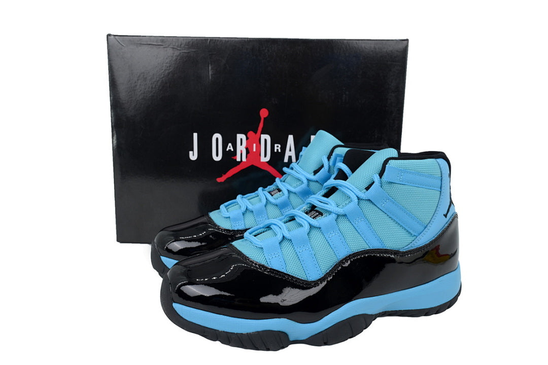 Air Jordan 11 Retro Water Moon Blue Basketball Shoes