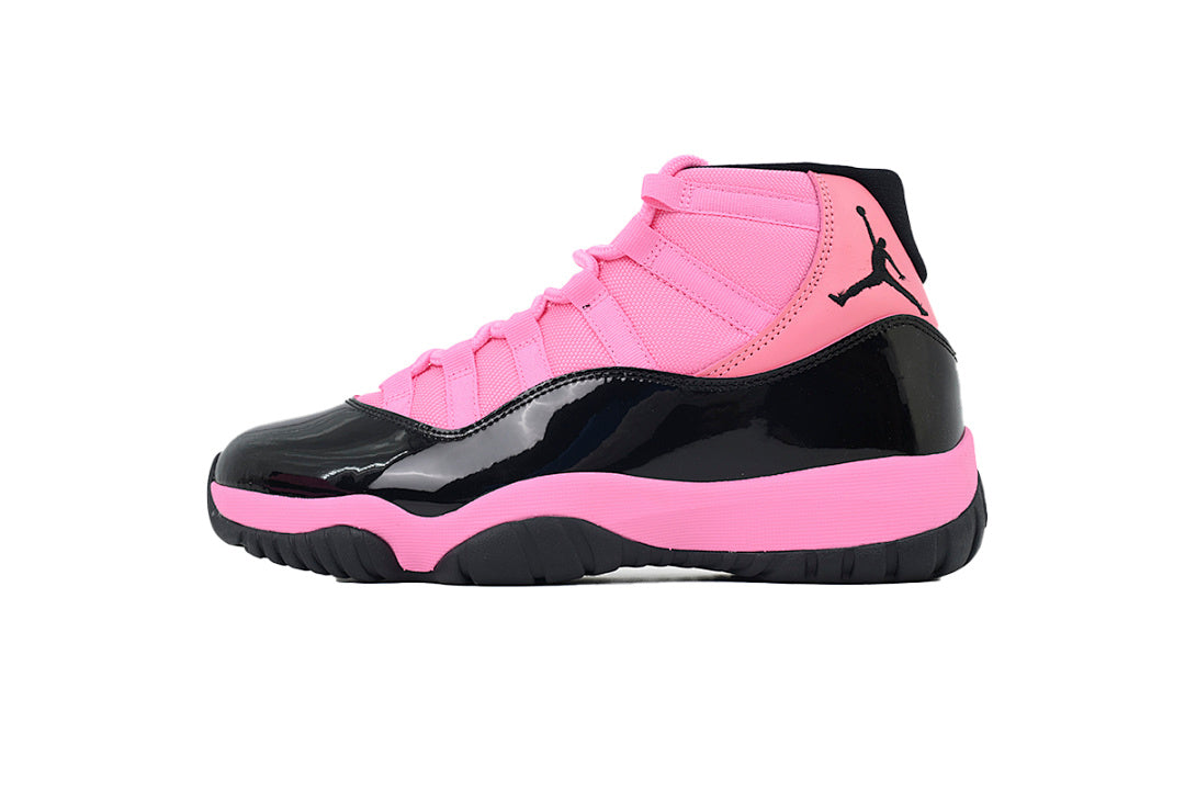 Air Jordan 11 Retro High-Top Men Basketball Shoes Black Pink