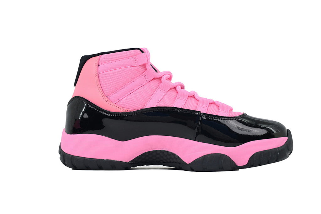 Air Jordan 11 Retro High-Top Men Basketball Shoes Black Pink