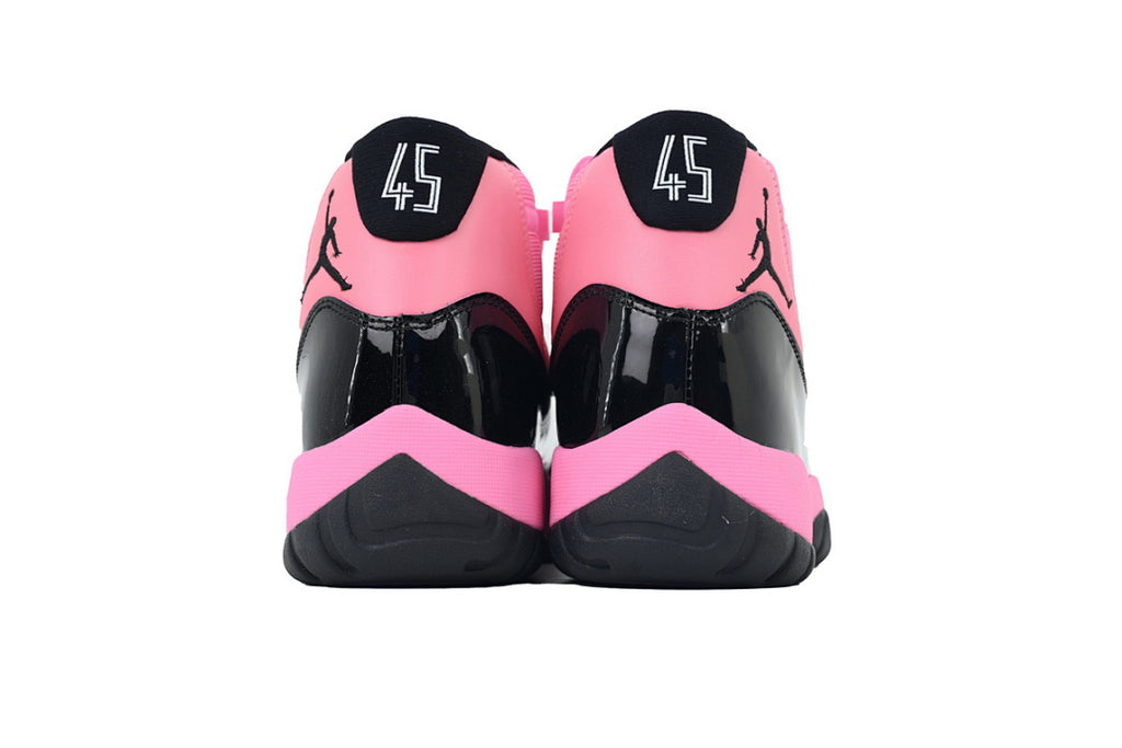Air Jordan 11 Retro High-Top Men Basketball Shoes Black Pink