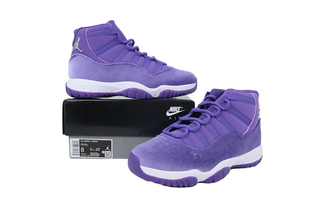Air Jordan 11 Retro Basketball Shoes Purple Rain