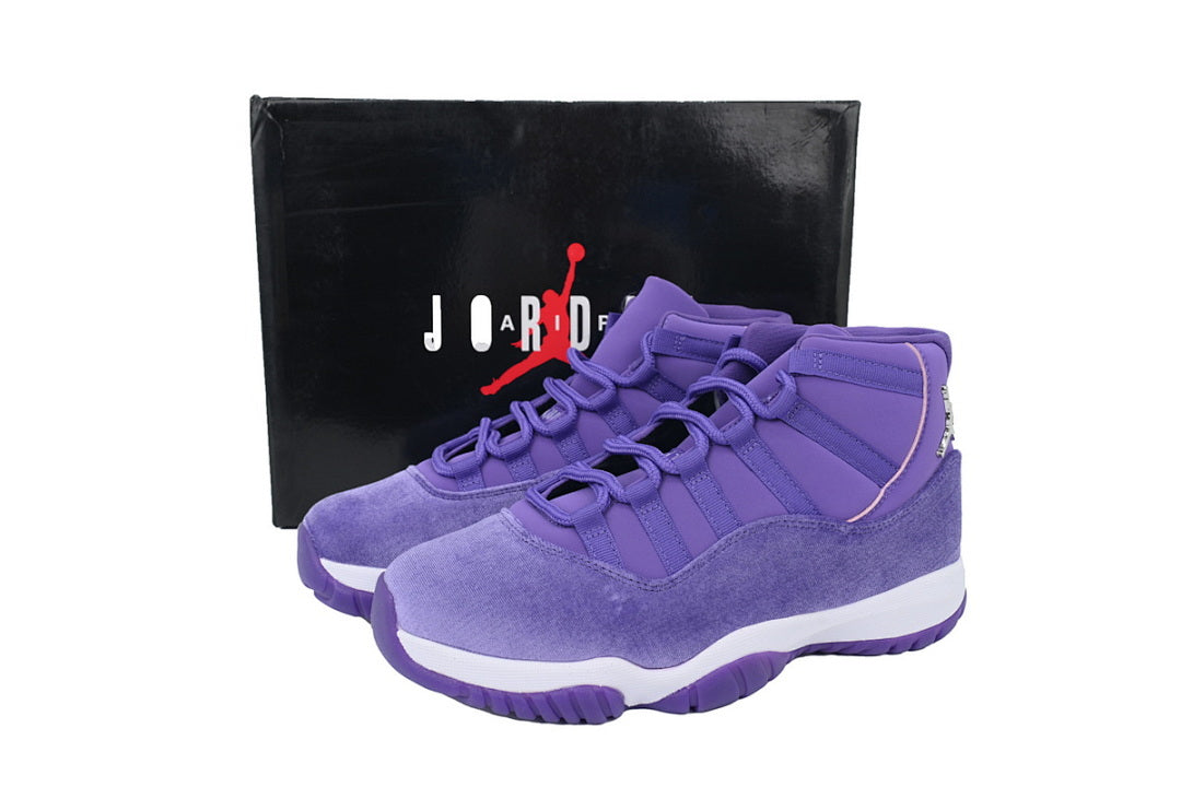 Air Jordan 11 Retro Basketball Shoes Purple Rain