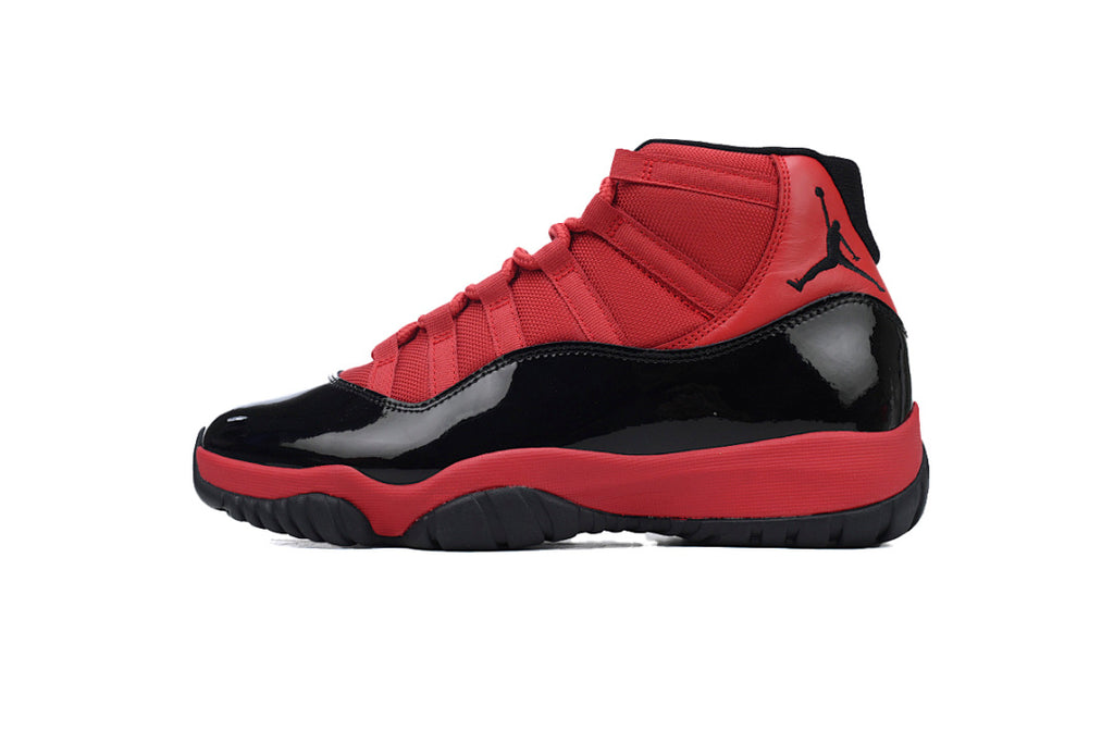Air Jordan 11 Retro High-Top Men Basketball Shoes Red Black