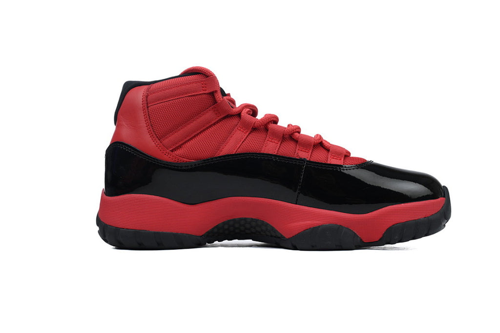 Air Jordan 11 Retro High-Top Men Basketball Shoes Red Black