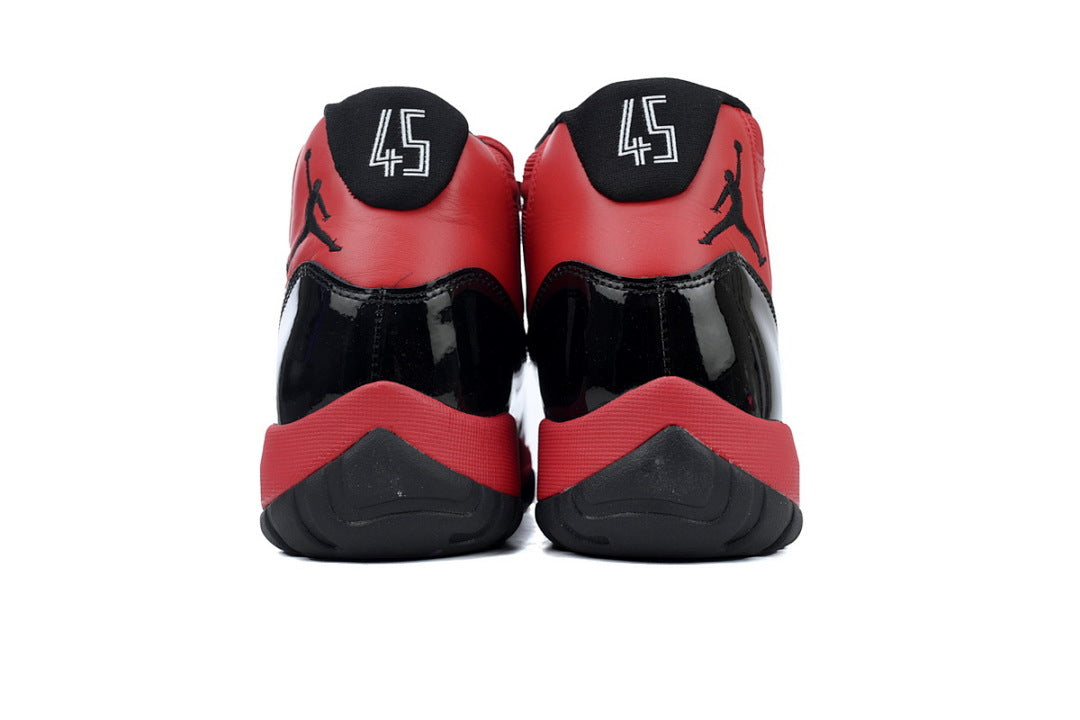 Air Jordan 11 Retro High-Top Men Basketball Shoes Red Black