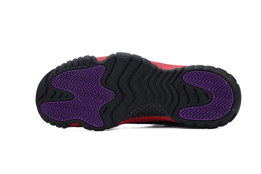 Air Jordan 11 Retro High-Top Men Basketball Shoes Red Black