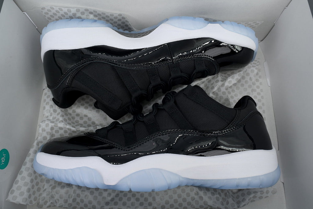 Air Jordan 11 Retro Low “White-Midnight Navy” Basketball Sneakers Black White