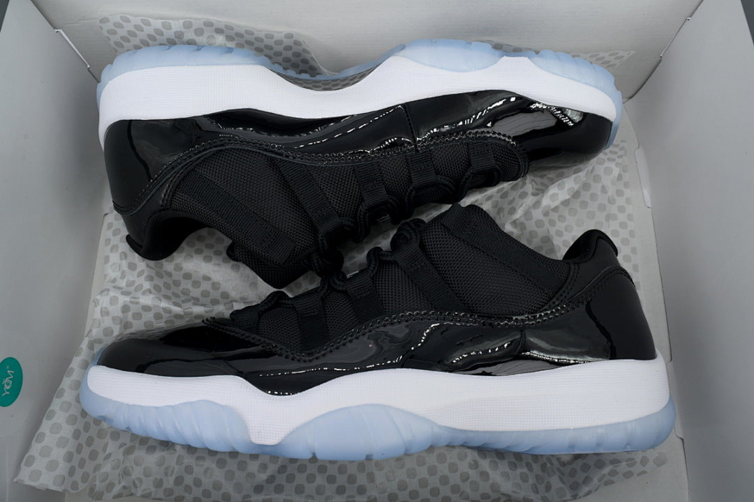 Air Jordan 11 Retro Low “White-Midnight Navy” Basketball Sneakers Black White