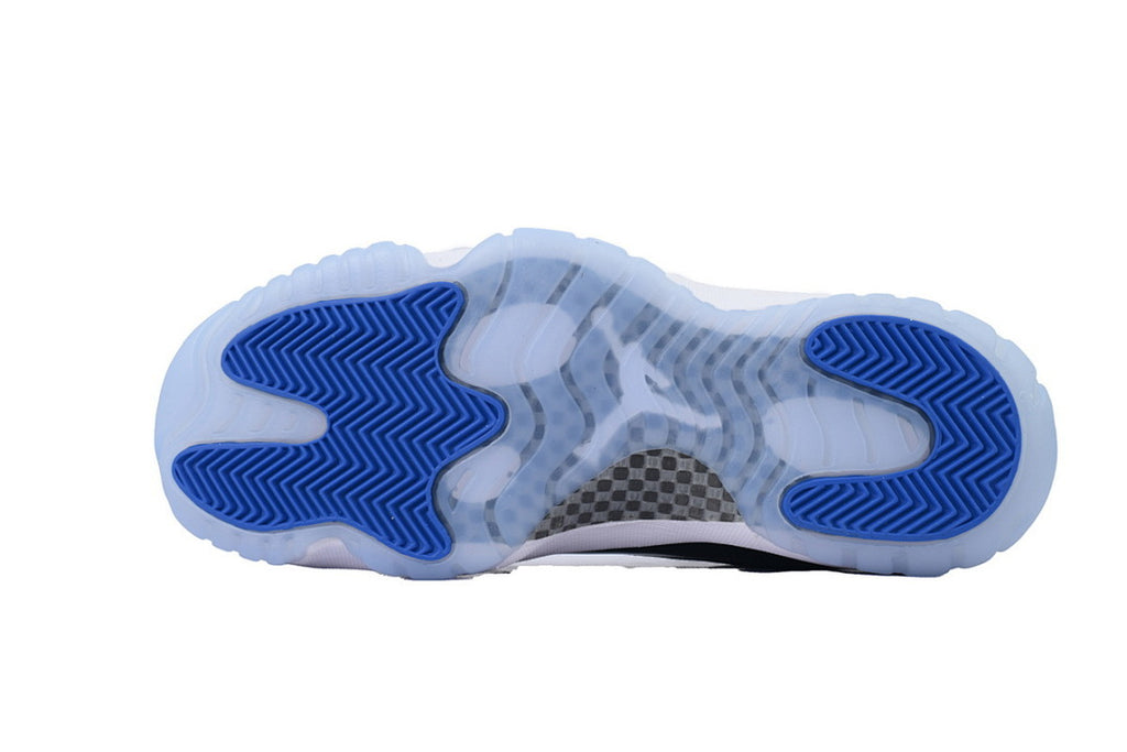 Air Jordan 11 Retro Low “White-Midnight Navy” Basketball Sneakers Black White